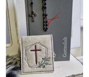 Stickserie ITH -  Rosenkranztasche Vol. 3